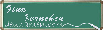 Fina Kernchen Visitenkarte